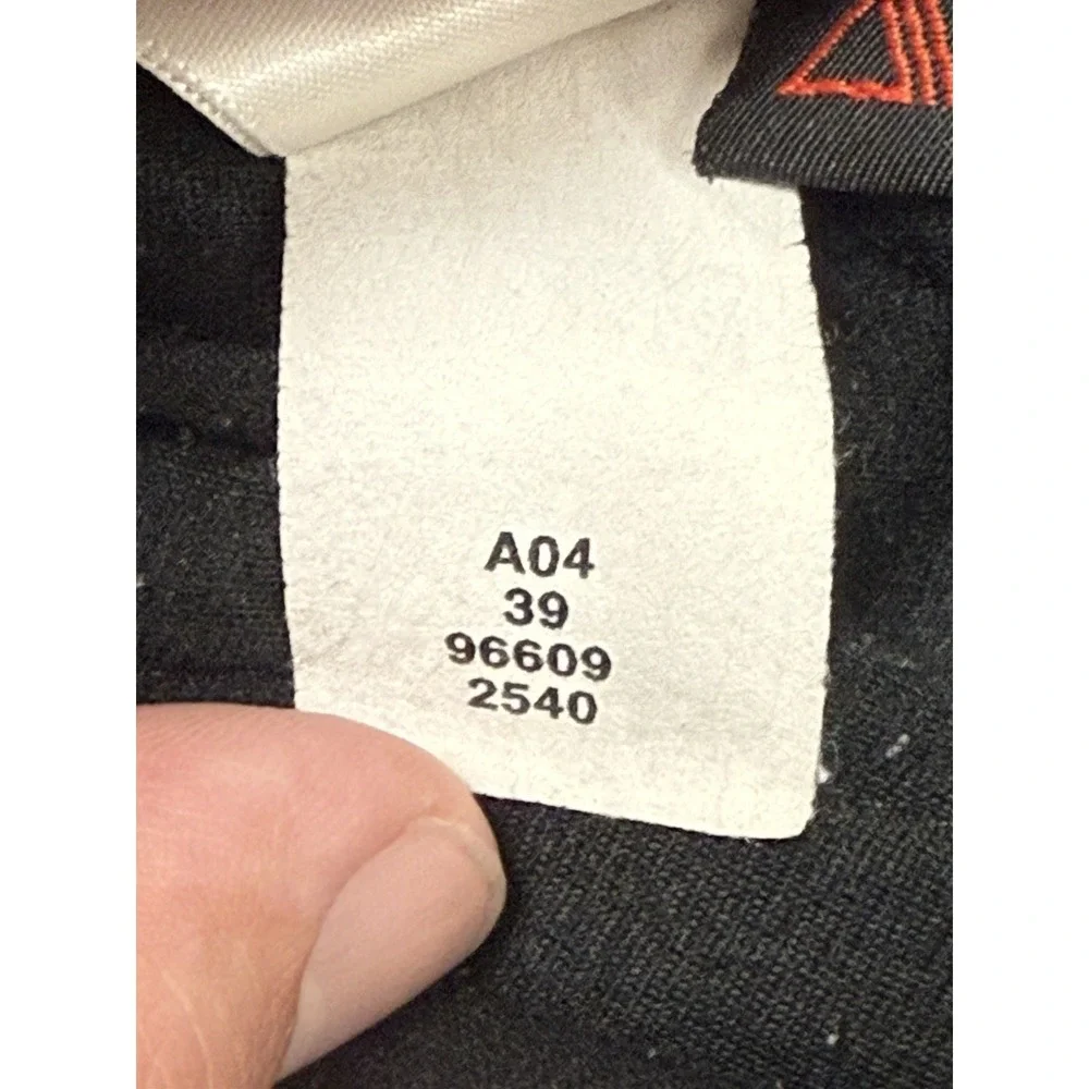 Vtg The North Face TNF Polartec Fleece Vest Full Zip Black‎ Mens L  Made in USA